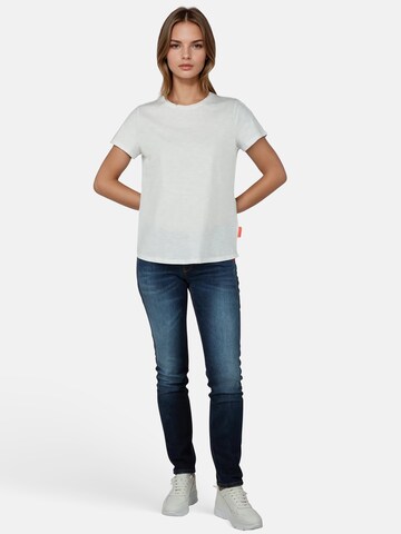 salzhaut Shirt 'TELGEN - UNI' in Wit