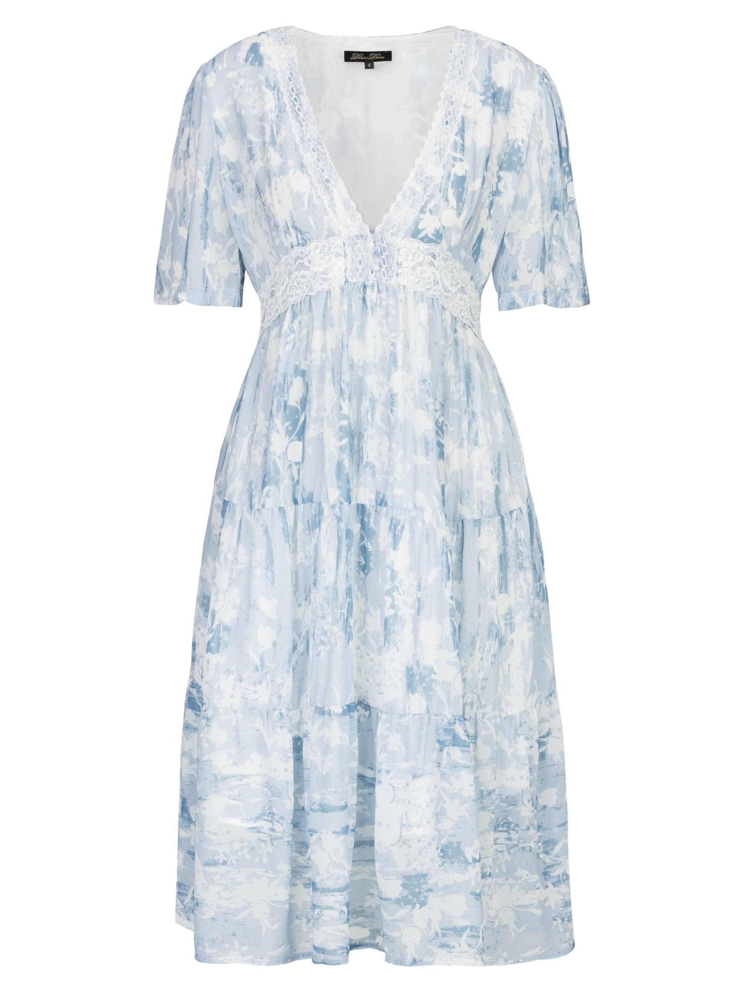 Dine'n'Dance Kleid 'Yasmina' in Blau: Vorderseite