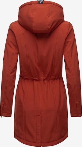 Manteau fonctionnel Peak Time en rouge