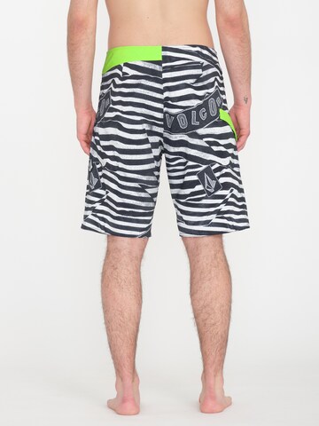 Volcom Swimming Trunks 'LIDO PRINT MOD 20 ' in Green