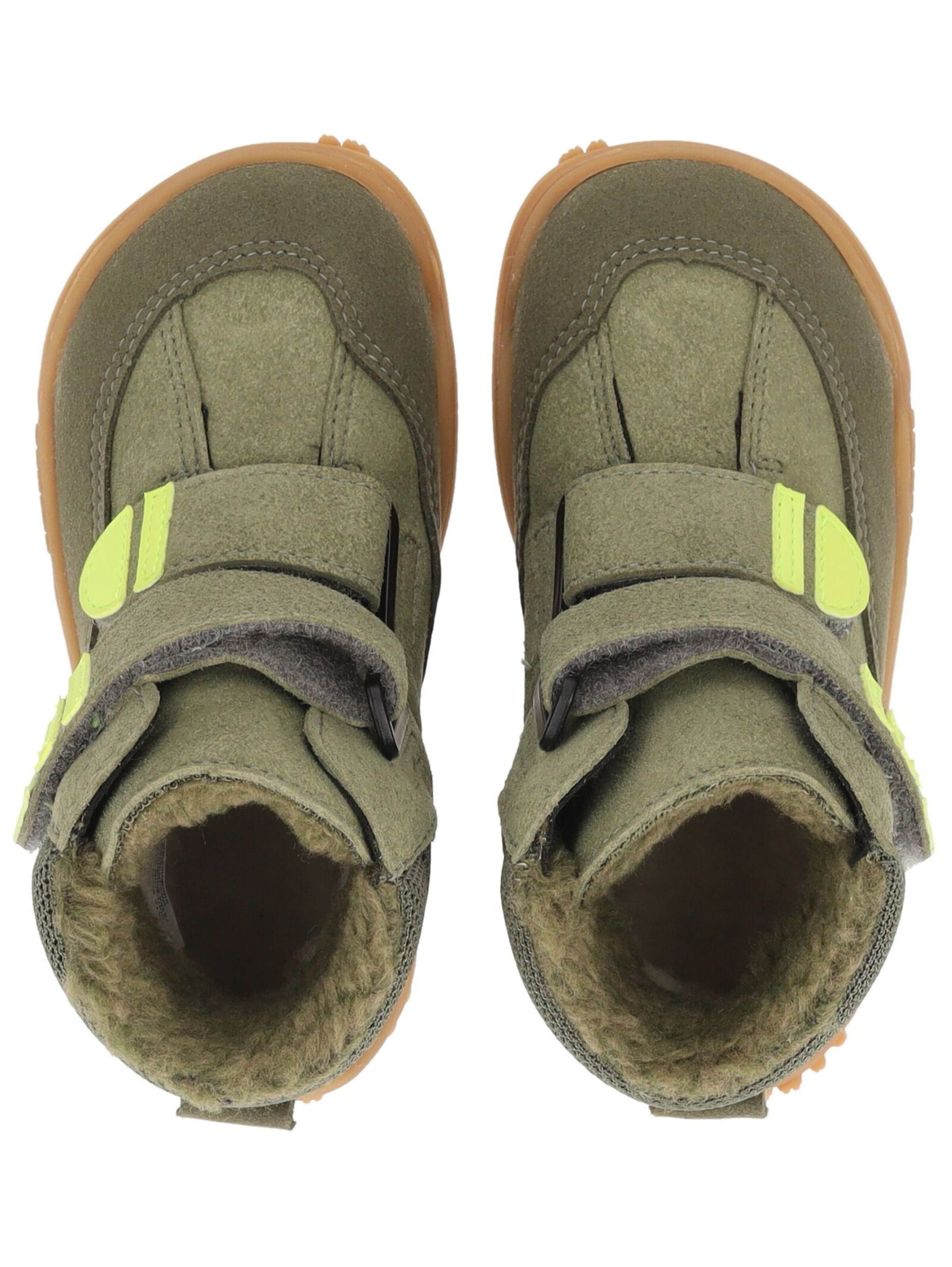 Bottes Qnuffs en vert : au dessus