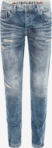 CIPO & BAXX Regular Jeans in Blauw: voorkant