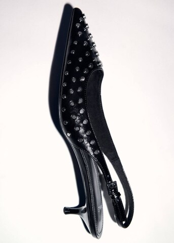 MANGO Slingpumps 'Tacha' in Schwarz
