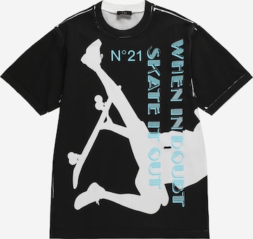 N°21 Shirt in Black: front