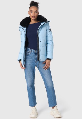 NAVAHOO Winter Jacket 'Sag ja XIV' in Blue