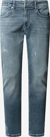 Effilé Jean Pepe Jeans en bleu : devant