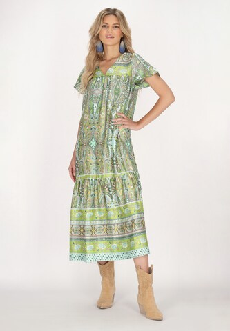usha FESTIVAL Summer dress in Green