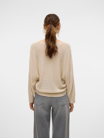 Pull-over 'VMNew Lexsun' VERO MODA en beige