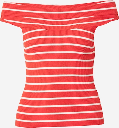 Monki Neuletoppi värissä punainen / valkoinen, Tuotenäkymä