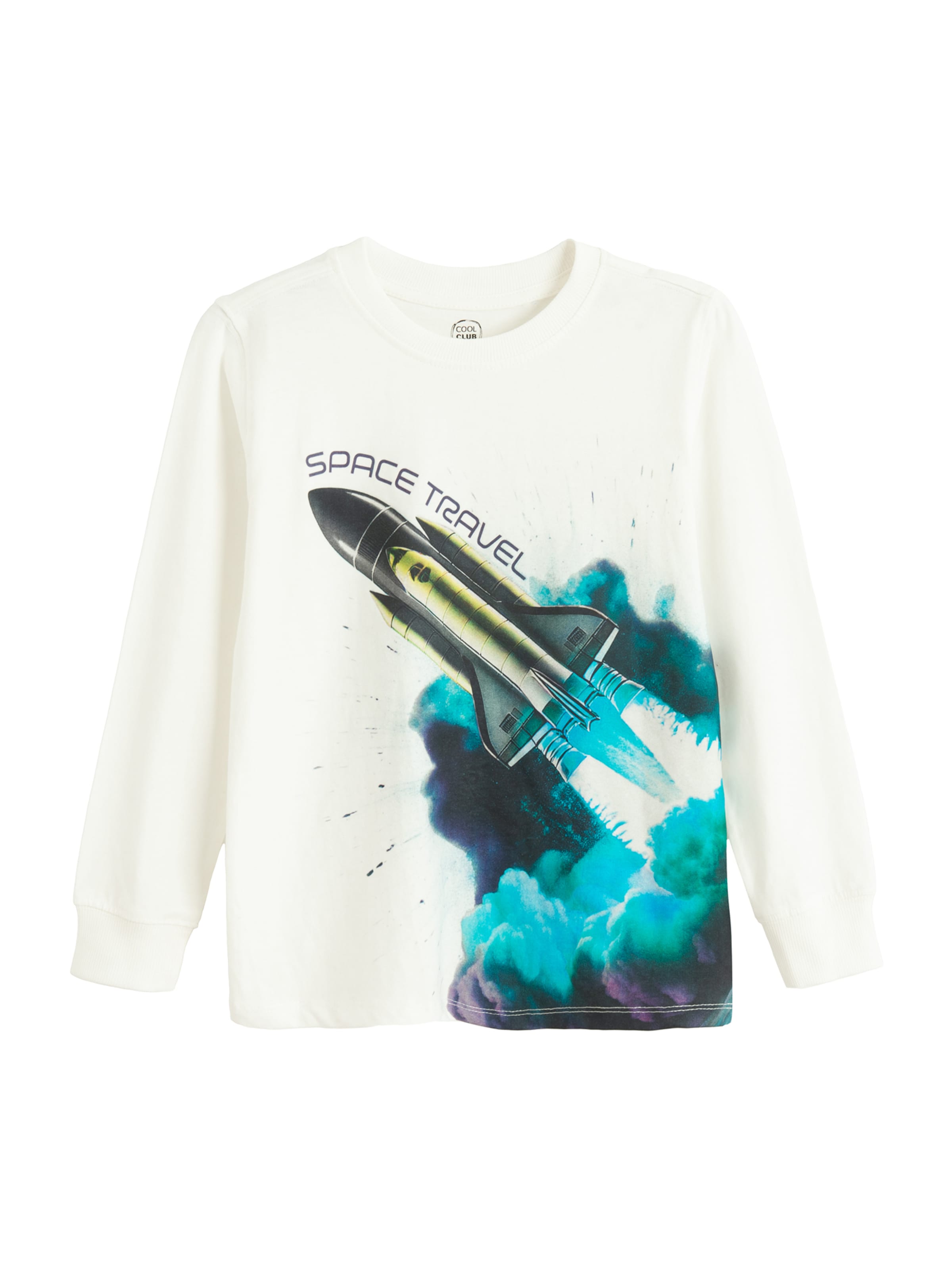 Cool Club Sweatshirt in Weiß: Vorderseite