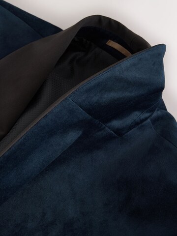 Next Slim fit Colbert 'Self' in Blauw