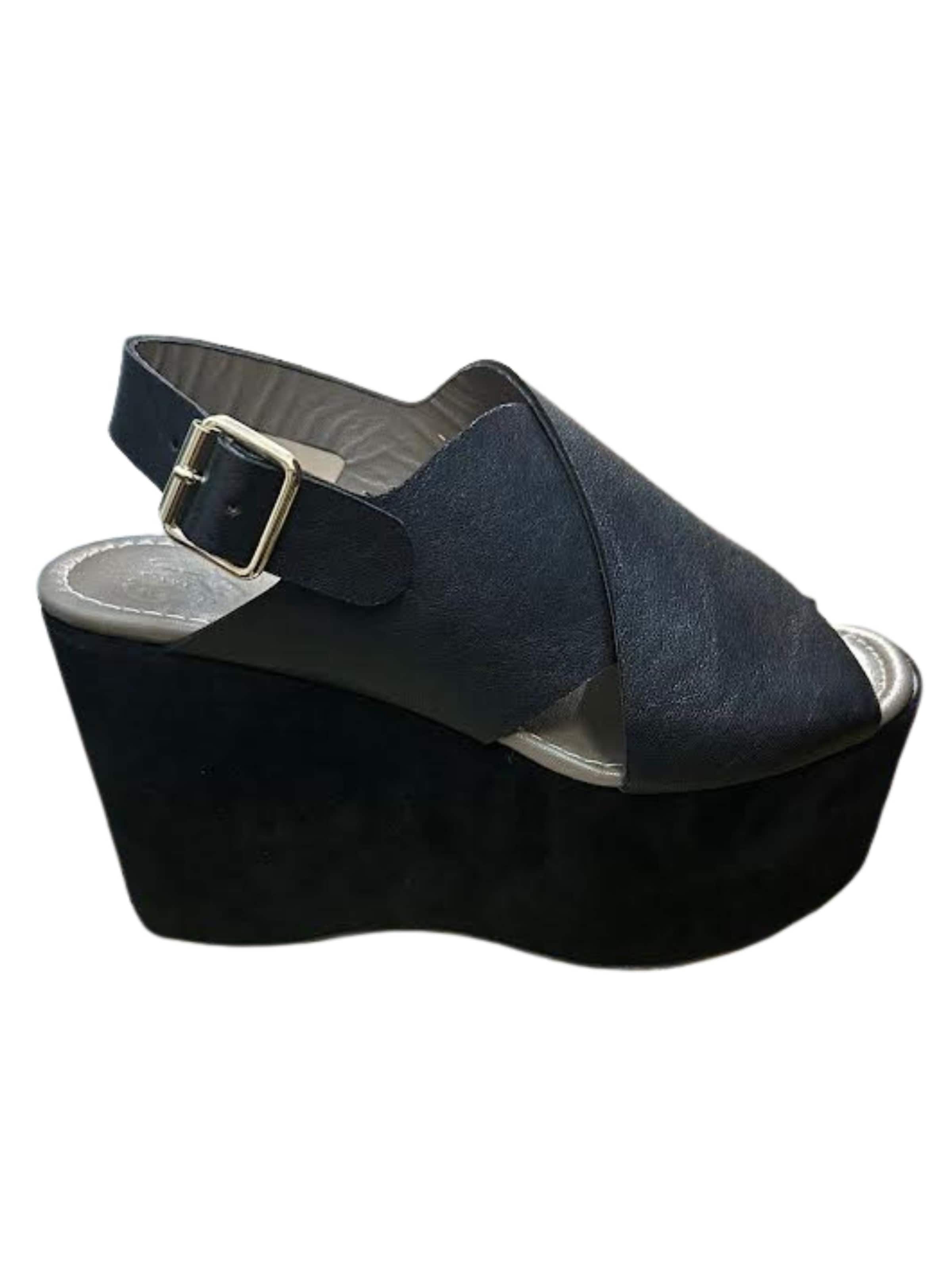 Aniye By Sandal in Black: front