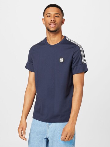 Michael Kors T-Shirt 'NEW EVERGREEN' in Blau: predná strana