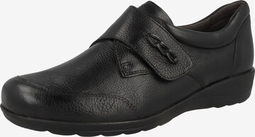 Chaussure de sport à lacets CAPRICE en noir : devant