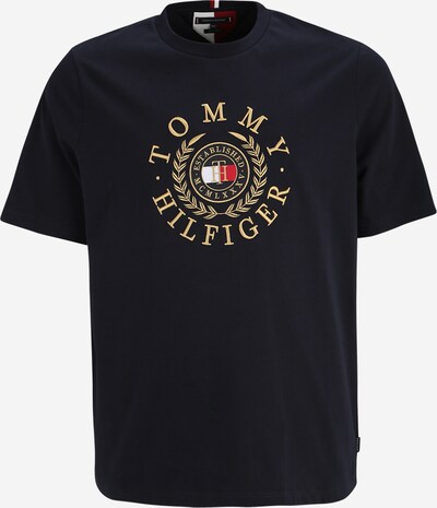 Tommy Hilfiger Big & Tall T-Shirt en bleu marine / or / rouge / blanc, Vue avec produit