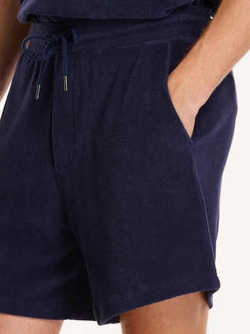 Shiwi Regular Broek 'Evan' in Blauw