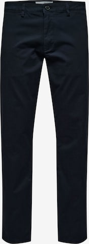 Slimfit Pantaloni '16087663' di SELECTED in blu: frontale