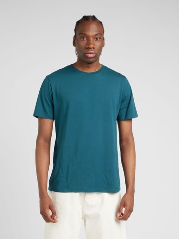 T-Shirt QS en vert : devant