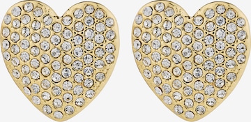 Pilgrim - Brincos 'Dune' em ouro: frente