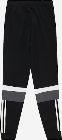 ADIDAS SPORTSWEAR Tapered Παντελόνι φόρμας 'Tiberio' σε μαύρο