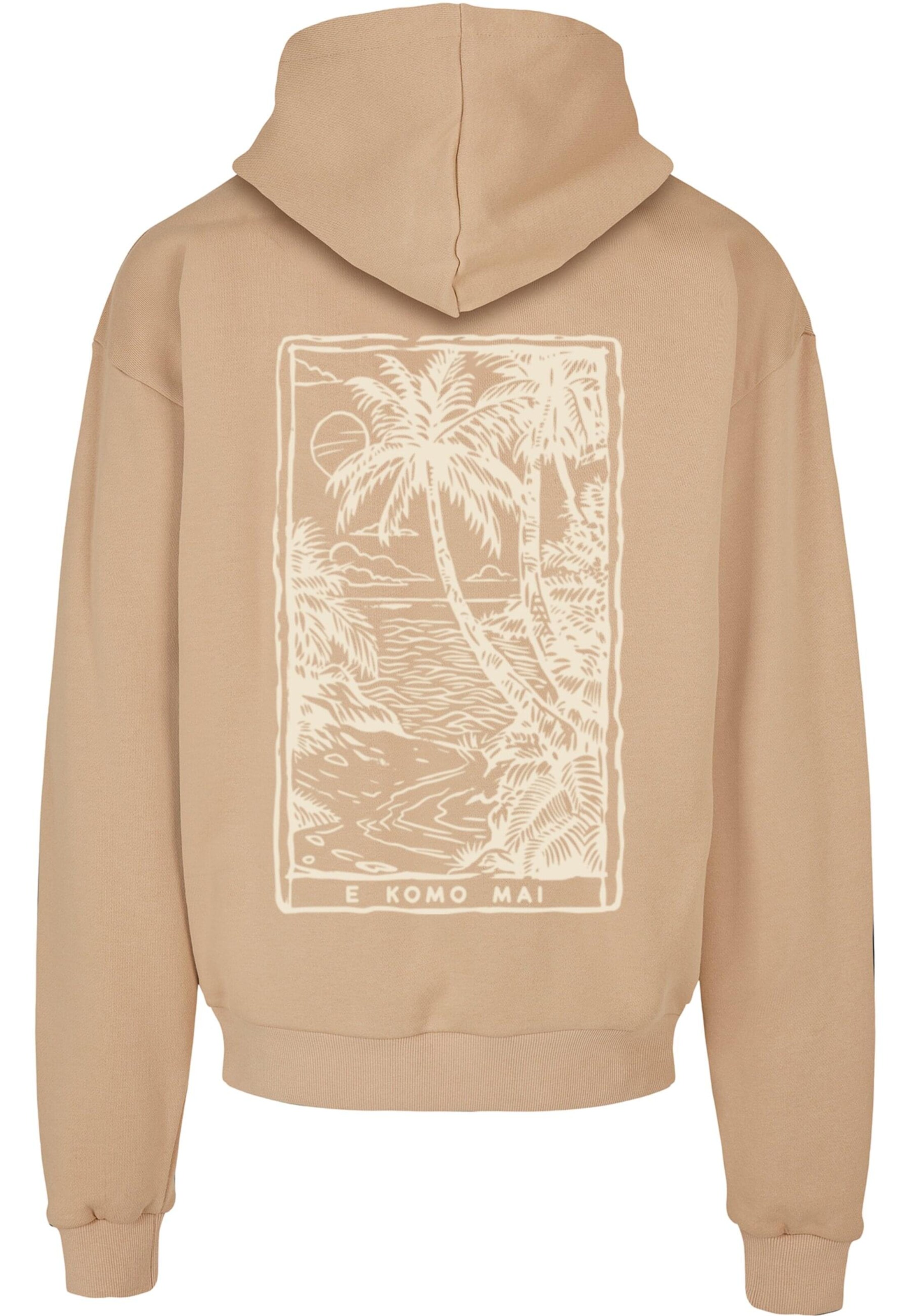 Merchcode Mikina 'Hawai' - Béžová