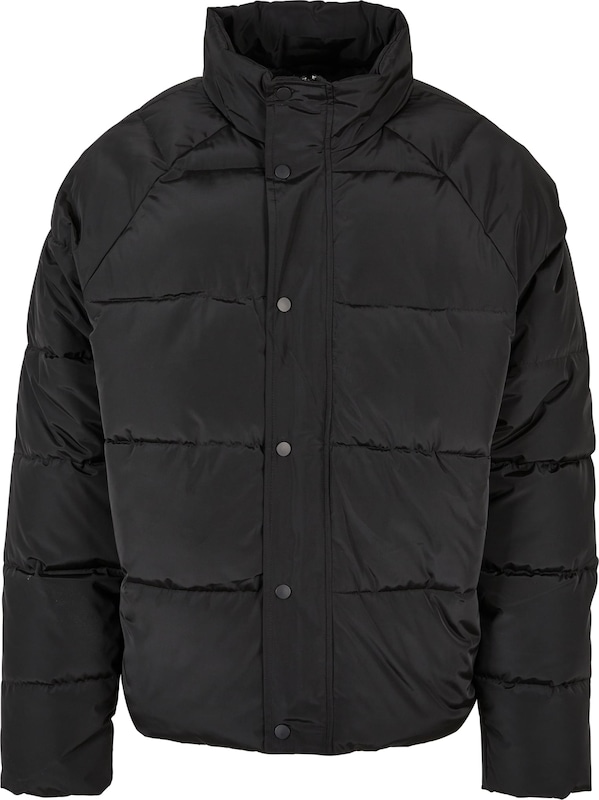 Urban Classics Jacke 'Raglan' in Schwarz Urban Classics Jacke 'Raglan' in Schwarz