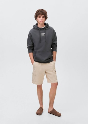 MANGO TEEN Sweatshirt 'Grit' in Grey