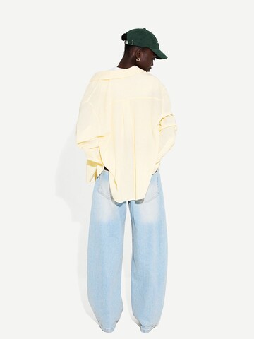 Bershka Bluse in Gelb