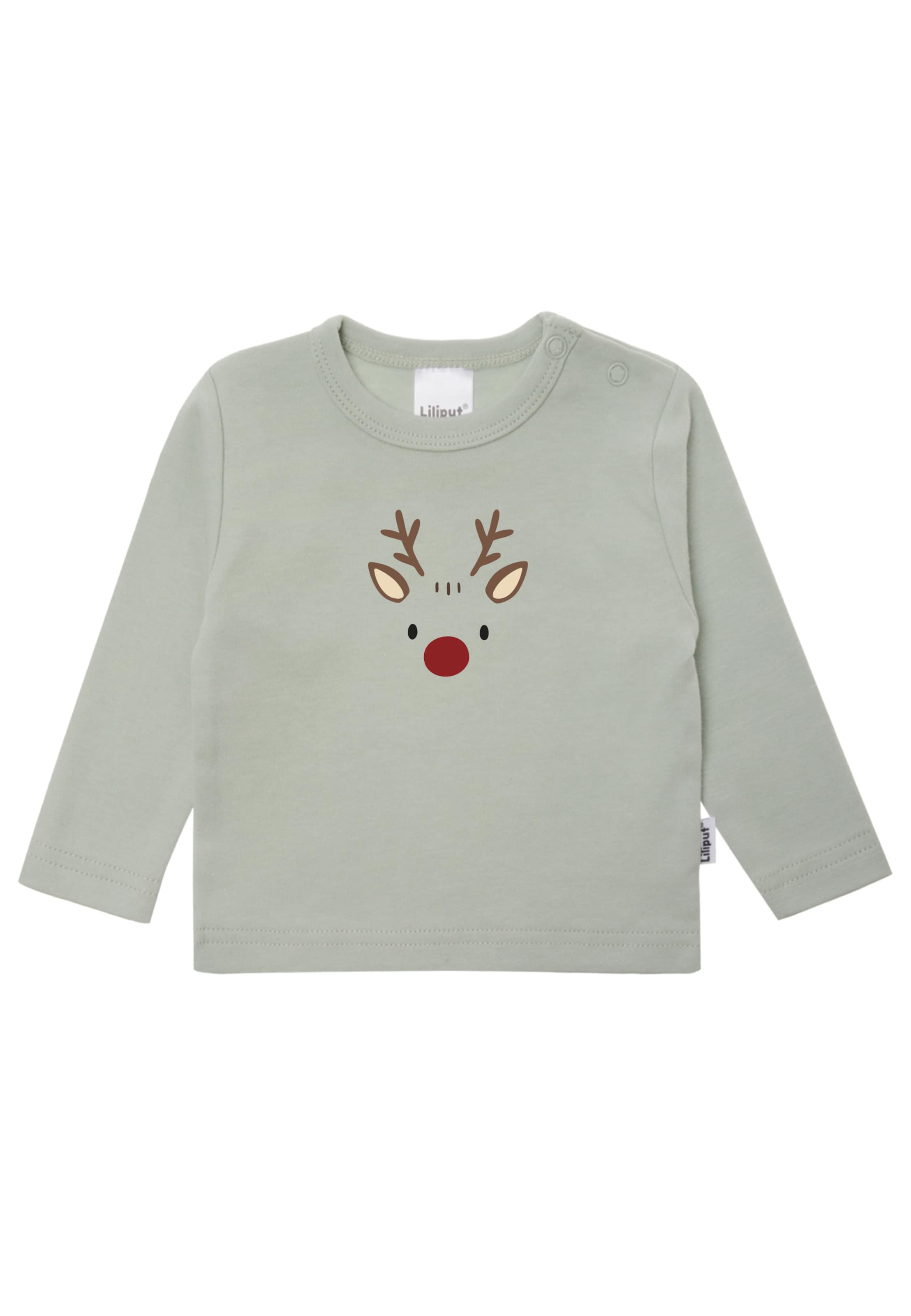 LILIPUT Shirt 'Rentier' in Green: front