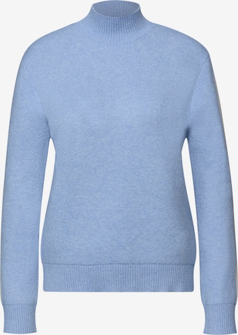 STREET ONE Sweater in Blue: front