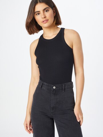 Rich & Royal Top in Schwarz: Vorderseite