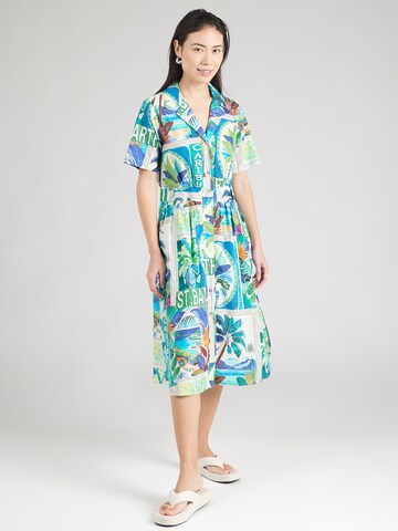 Robe-chemise PRINCESS GOES HOLLYWOOD en bleu : devant