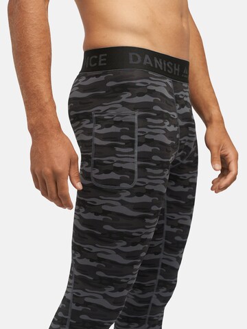 Regular Pantalon fonctionnel 'Compression Tights' DANISH ENDURANCE en gris