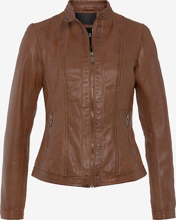 H.I.S Between-Season Jacket in Brown: front