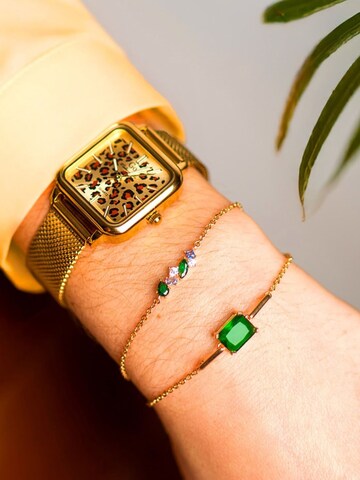 GO GirlOnly Analog Watch in Gold: front