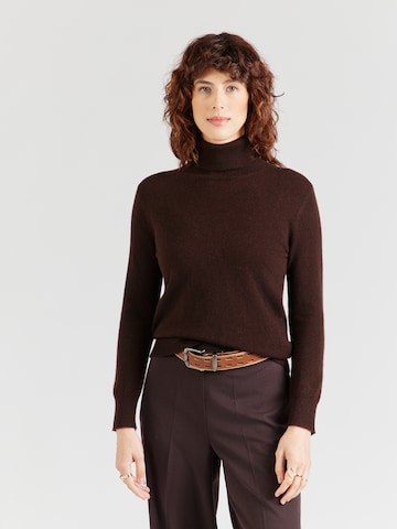 Pure Cashmere NYC Kampsun, värv pruun: eest vaates