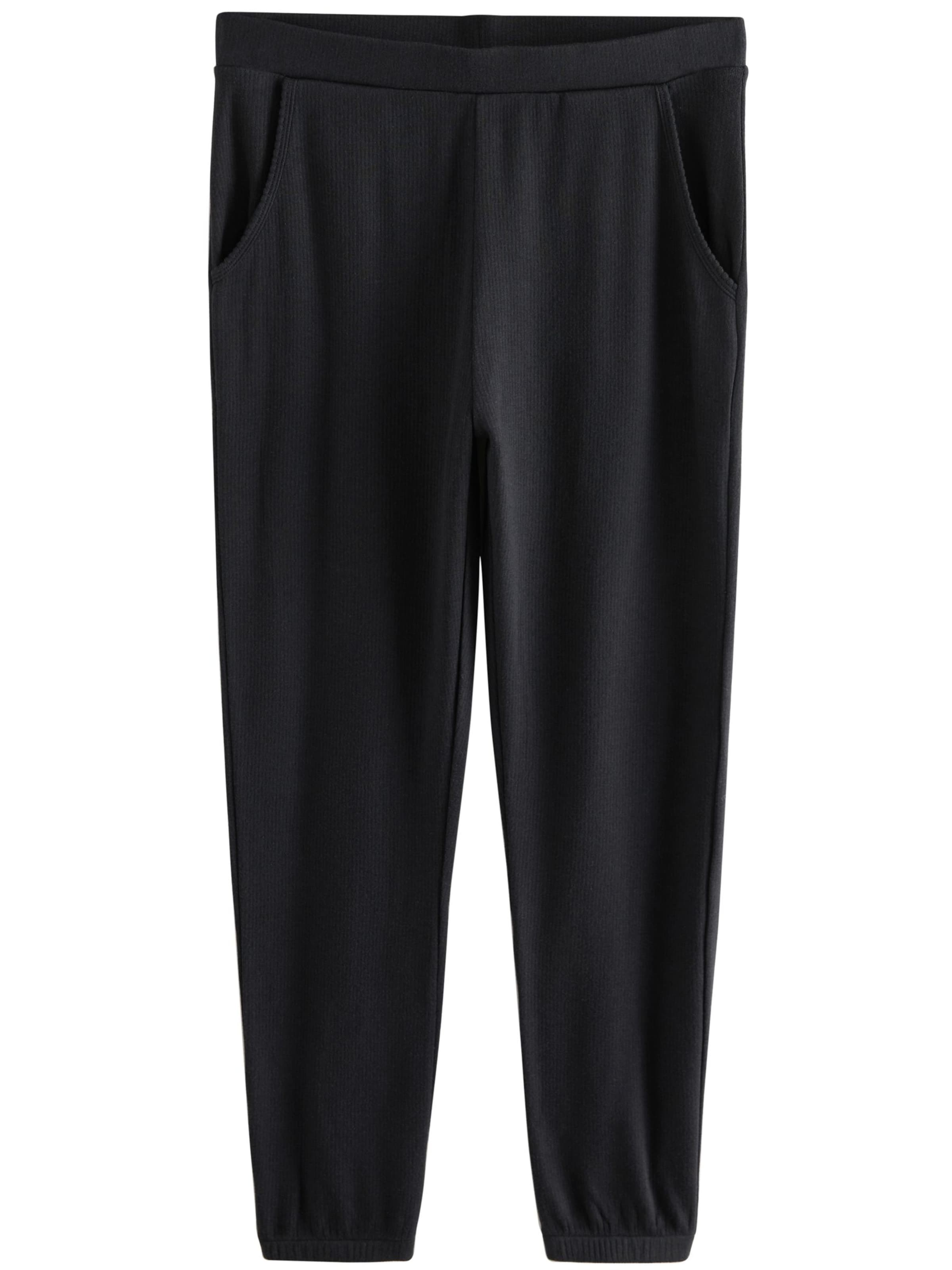 Tapered Chiloți lungi de la Next pe negru: față