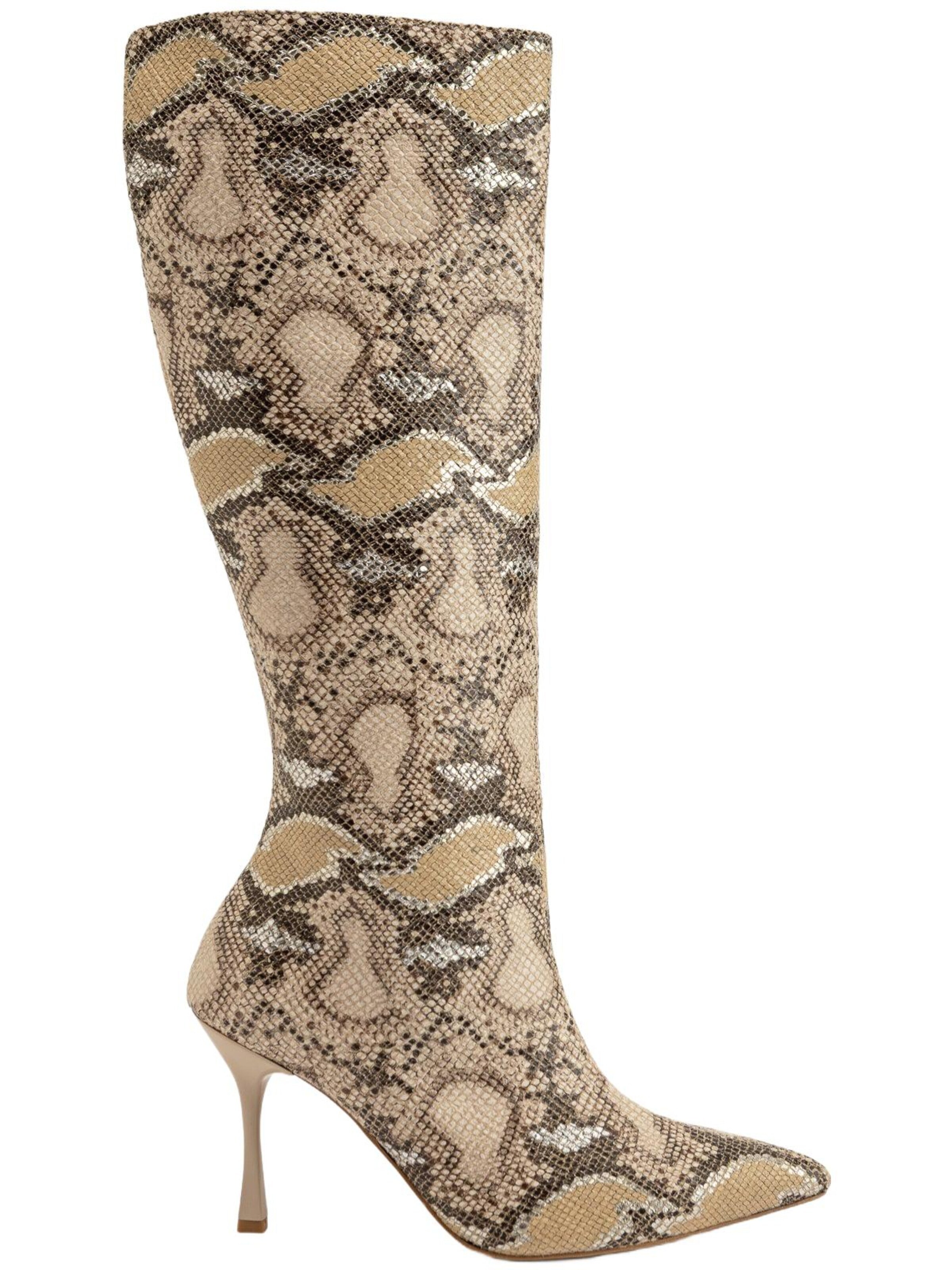 Limoya Boots 'Jana' in Beige: front