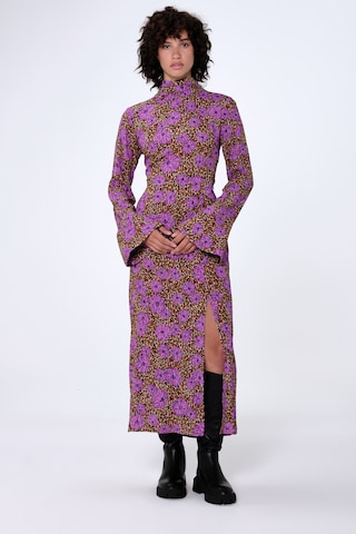 Robe 'Gemima' Aligne en violet : devant