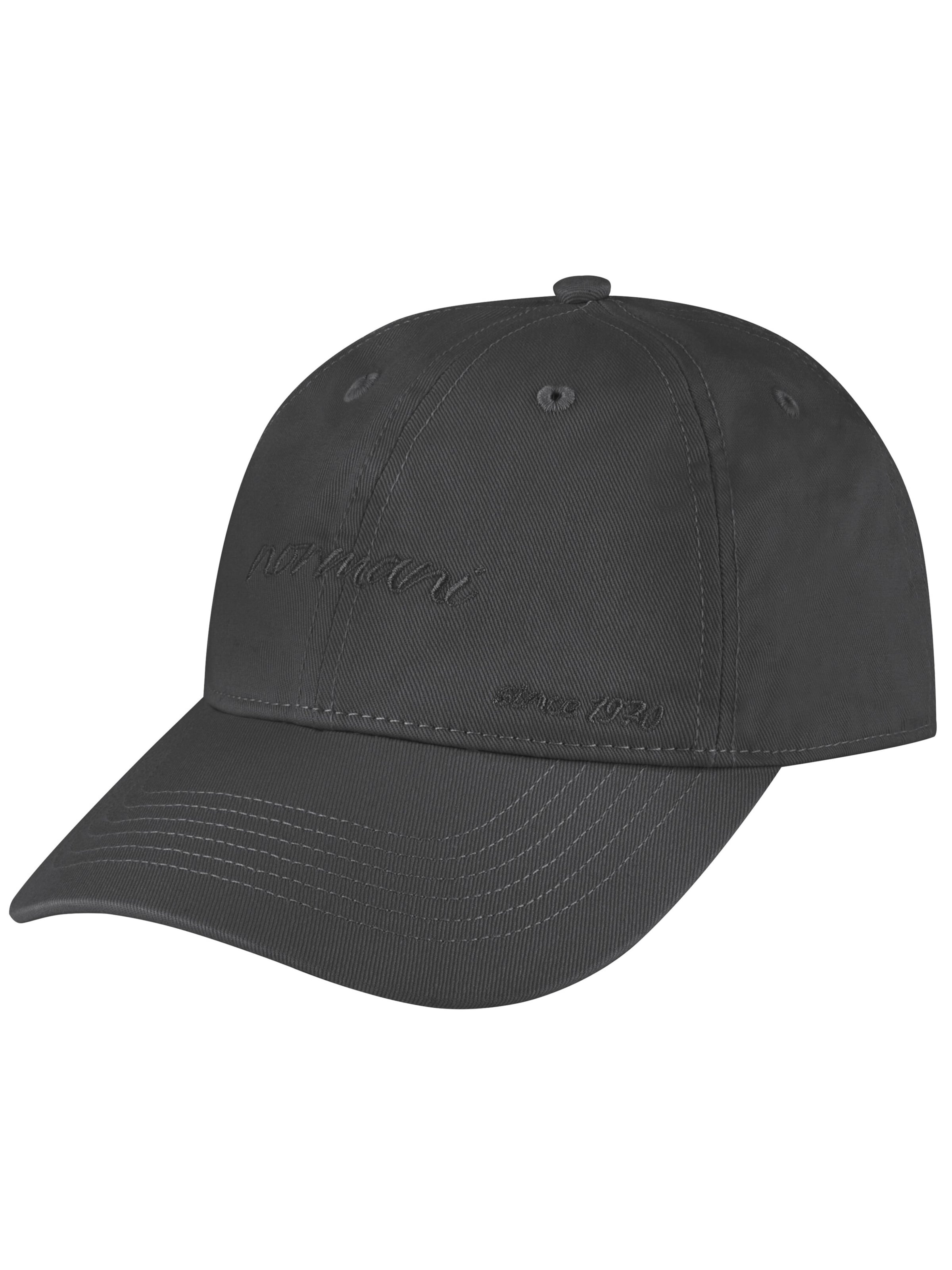 normani Sportcap 'Capul ' in Grau: Vorderseite