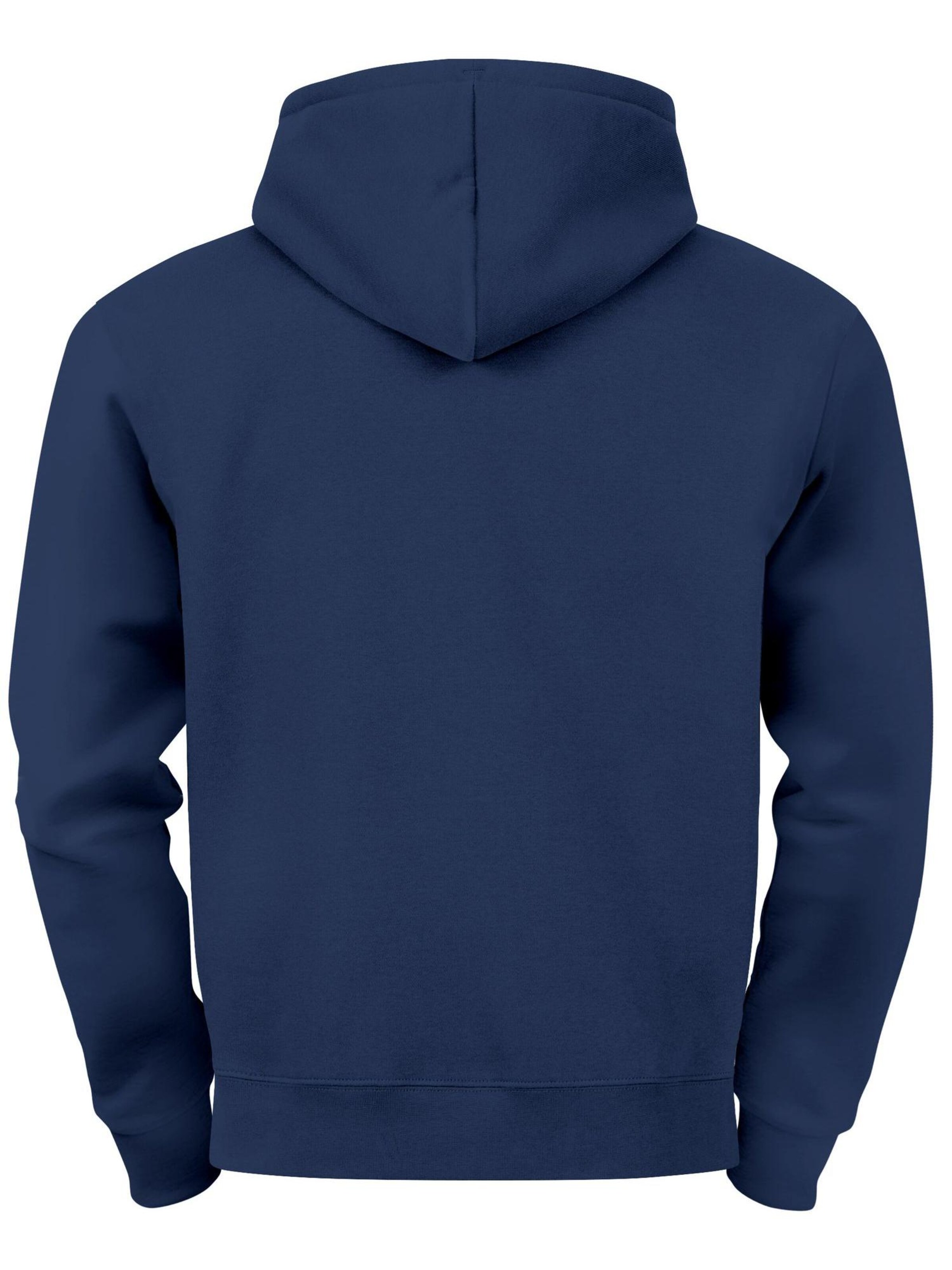 Neverless Sweatshirt 'Polygon Bär' in Blue