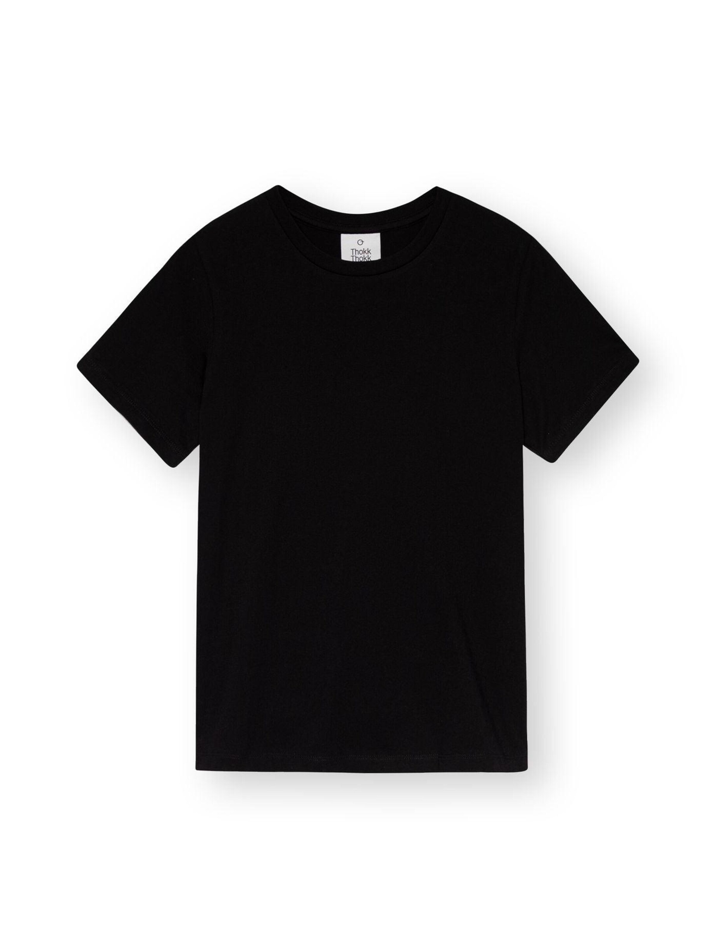 ThokkThokk Shirt in Black: front