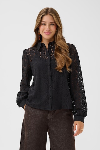 Cream Bluse i sort: forside