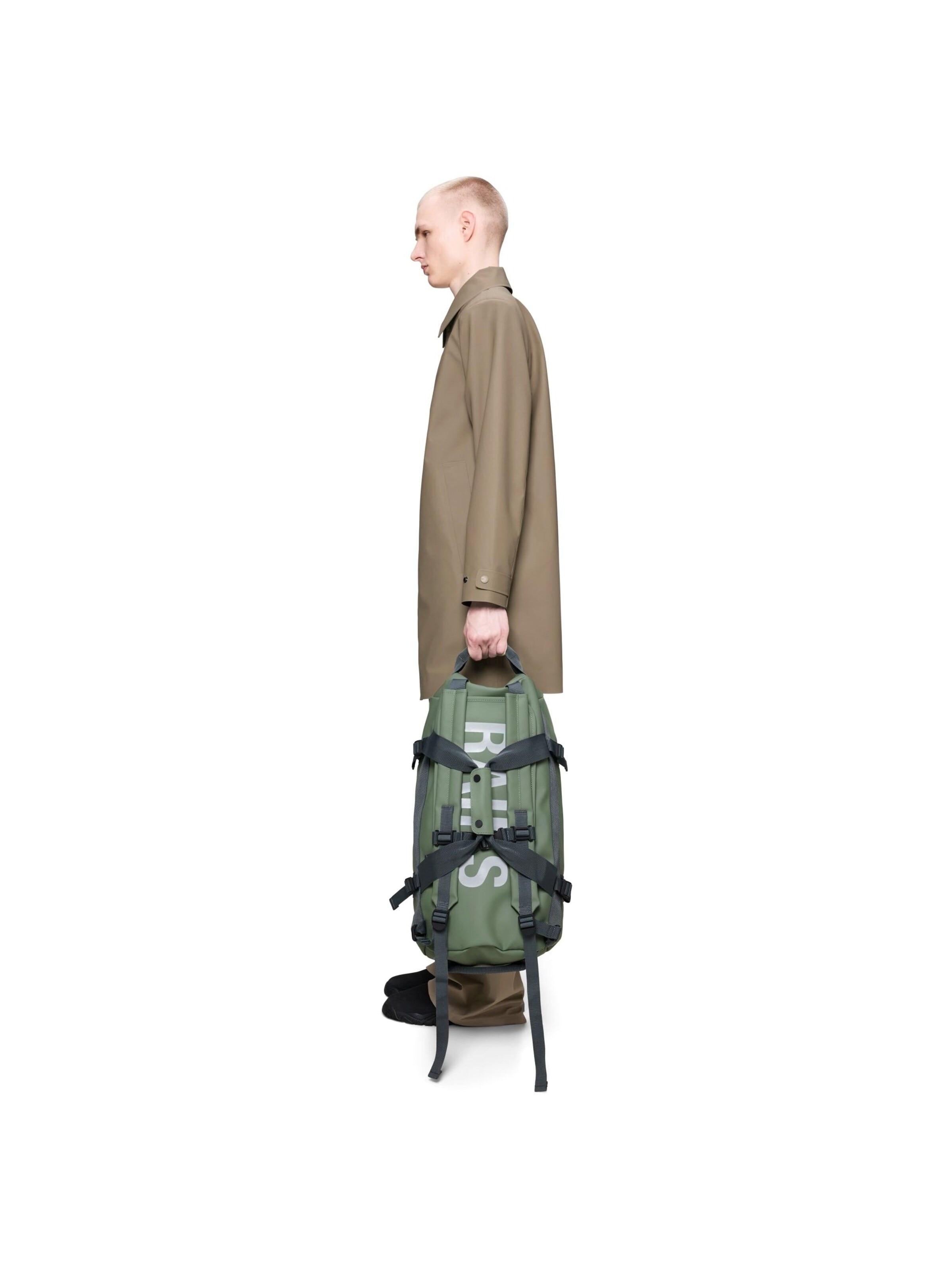 RAINS Travel Bag 'Texel' in Green