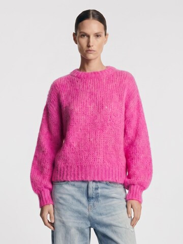 americandreams Oversized Sweater 'Leonnie' in Pink