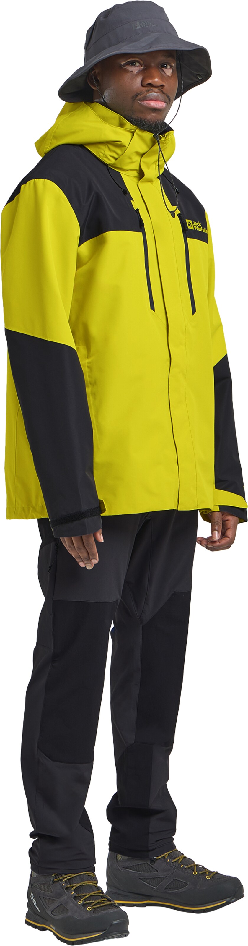 Veste outdoor 'Jasper' JACK WOLFSKIN en jaune