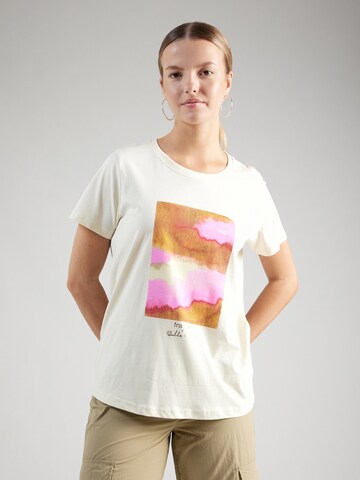 Fransa - Camiseta 'REBEKKA' en beige: frente