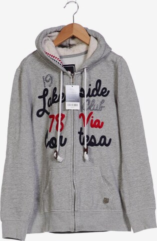 Via Cortesa Sweatshirt & Zip-Up Hoodie in S in Grey: front