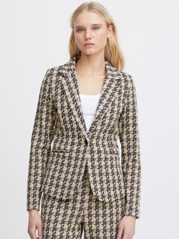 Blazer 'Kate' di ICHI in beige: frontale