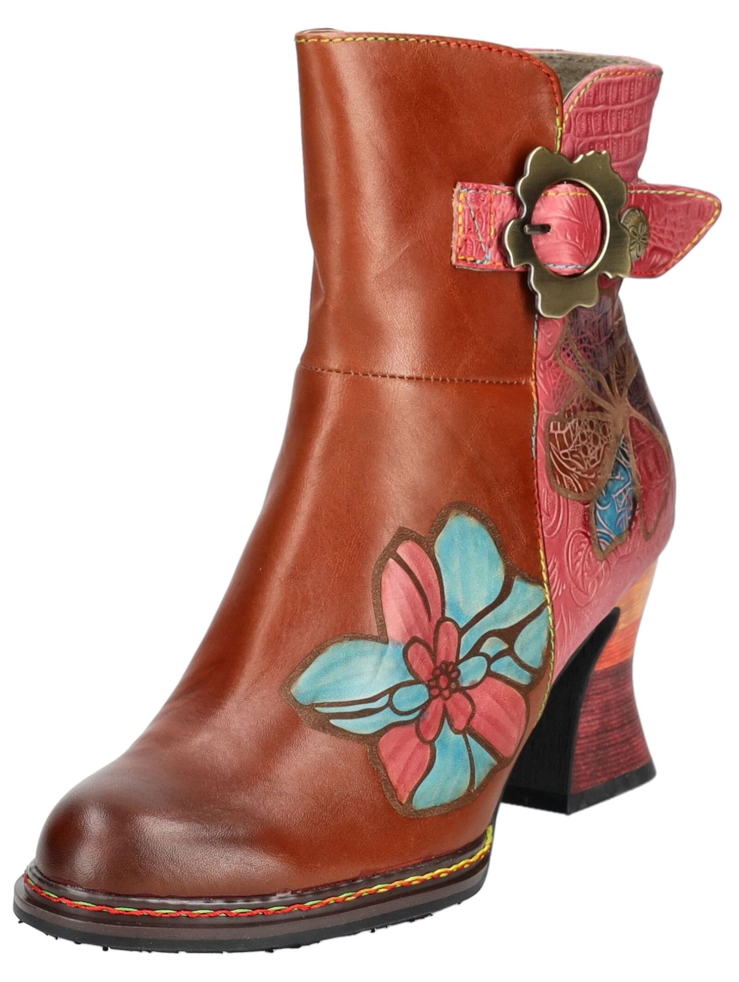 Bottines Laura Vita en marron : devant